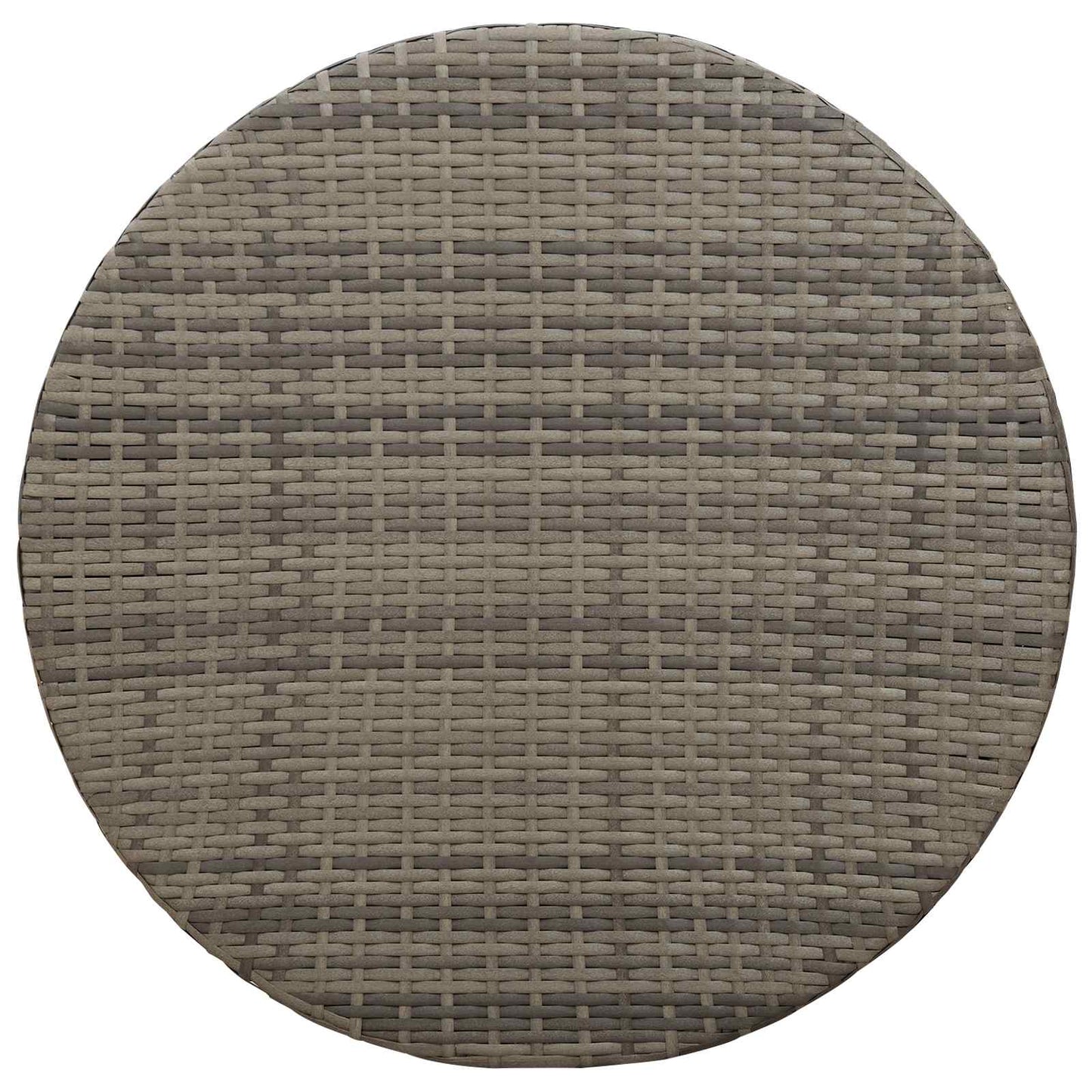 Tavolino da caffè da esterno Grigio Ø 68 x 30 cm polyrattan | homemem39