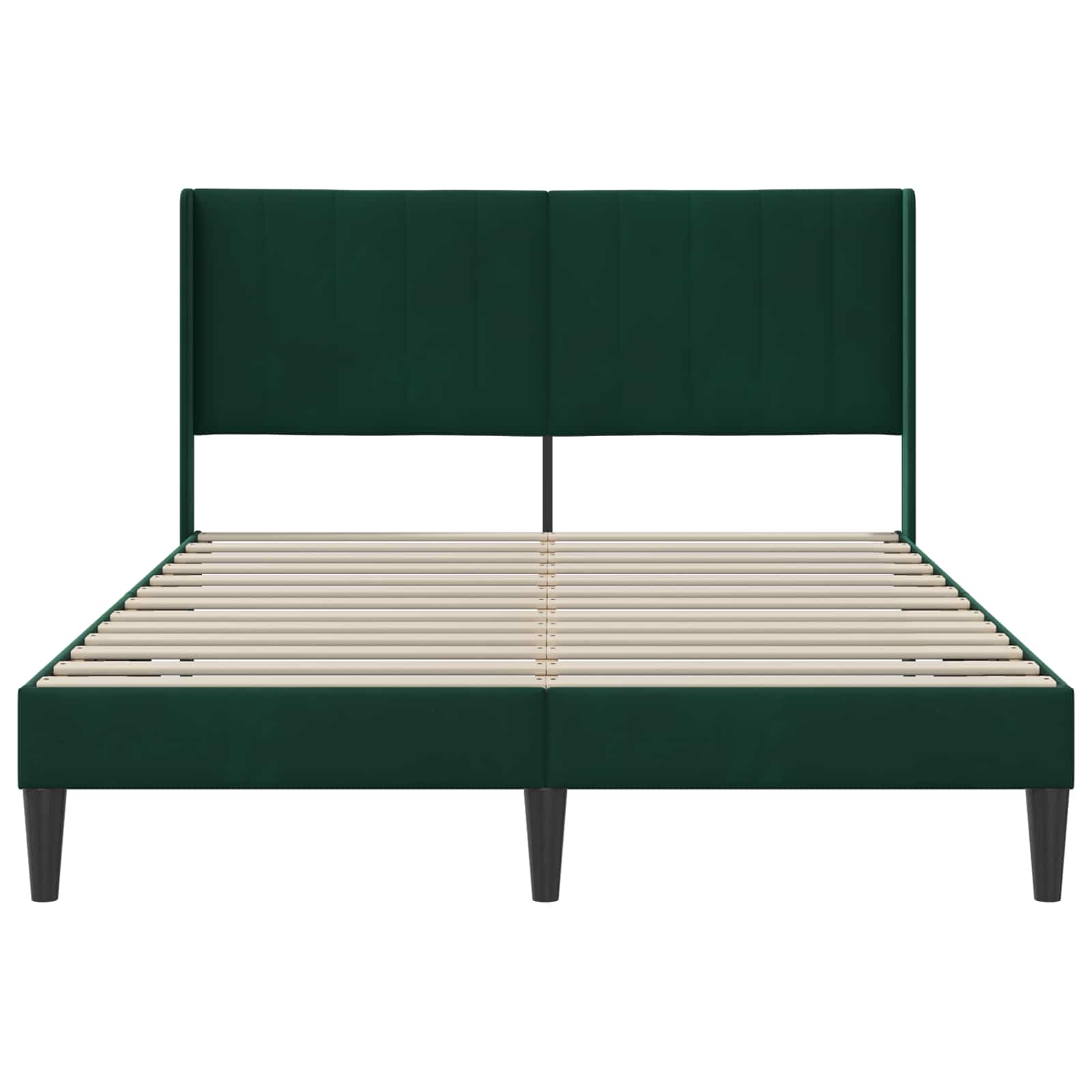 Struttura del letto Verde Scuro 120 x 200 cm Velluto | homemem39