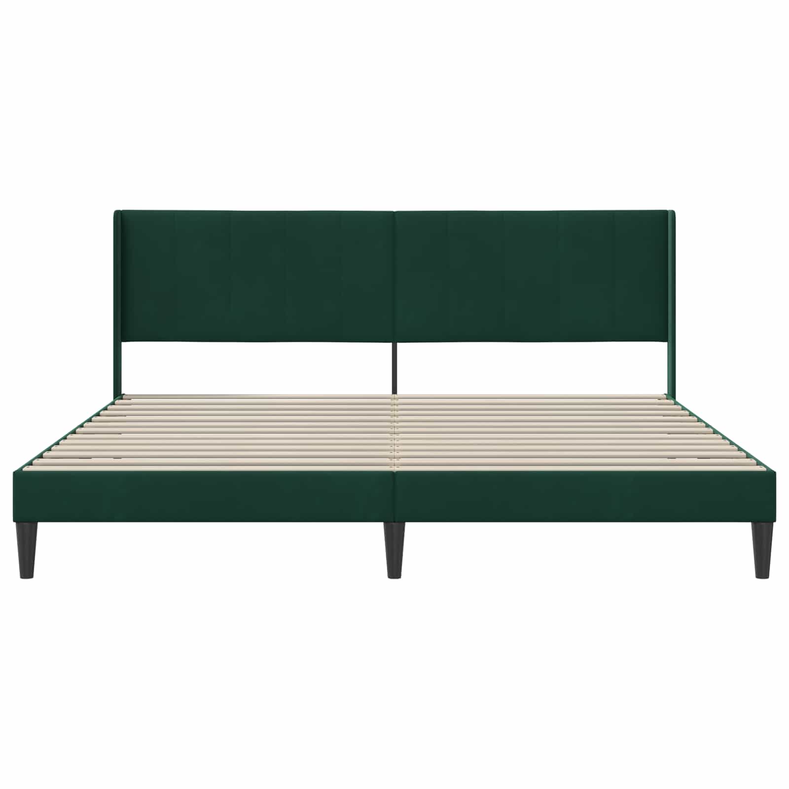 Struttura del letto Verde Scuro 180 x 200 cm Velluto | homemem39