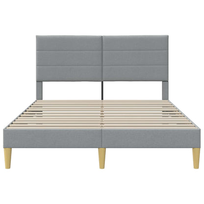 Struttura del letto Grigio Chiaro 140 x 200 cm Tessuto | homemem39