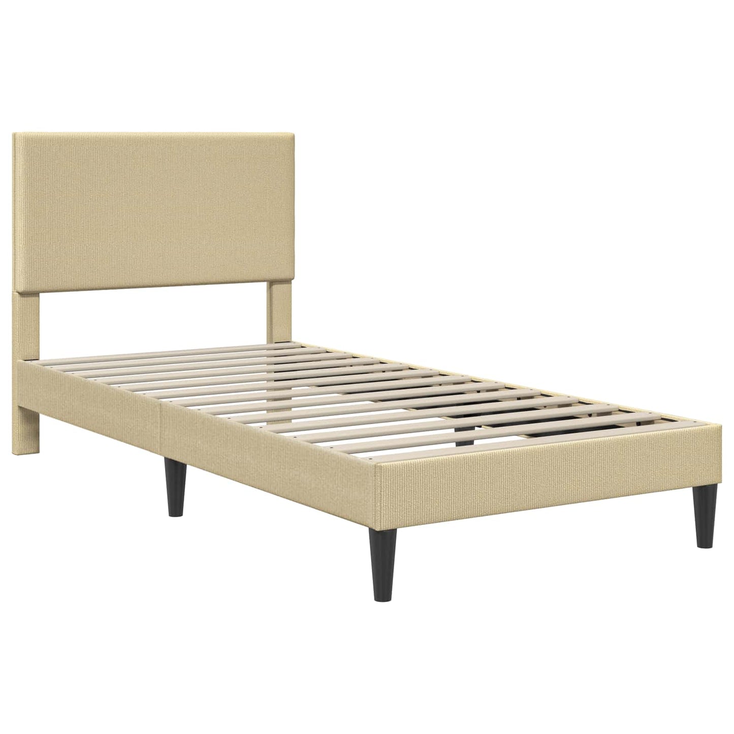 Struttura del letto Grigio Verde Chiaro 80 x 200 cm | homemem39