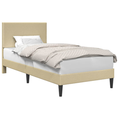 Struttura del letto Grigio Verde Chiaro 100 x 200 cm | homemem39