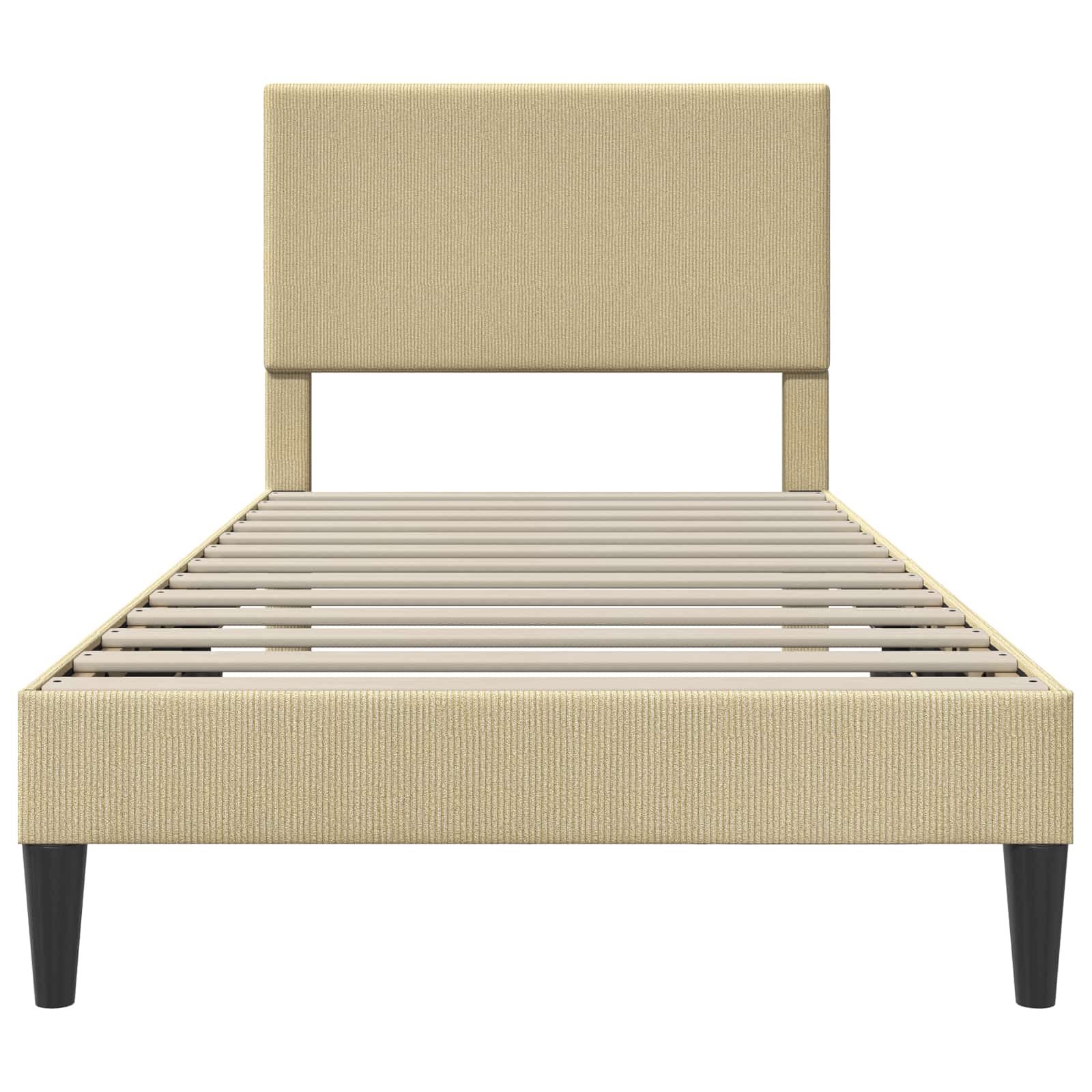 Struttura del letto Grigio Verde Chiaro 100 x 200 cm | homemem39