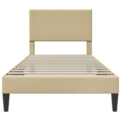 Struttura del letto Grigio Verde Chiaro 100 x 200 cm | homemem39