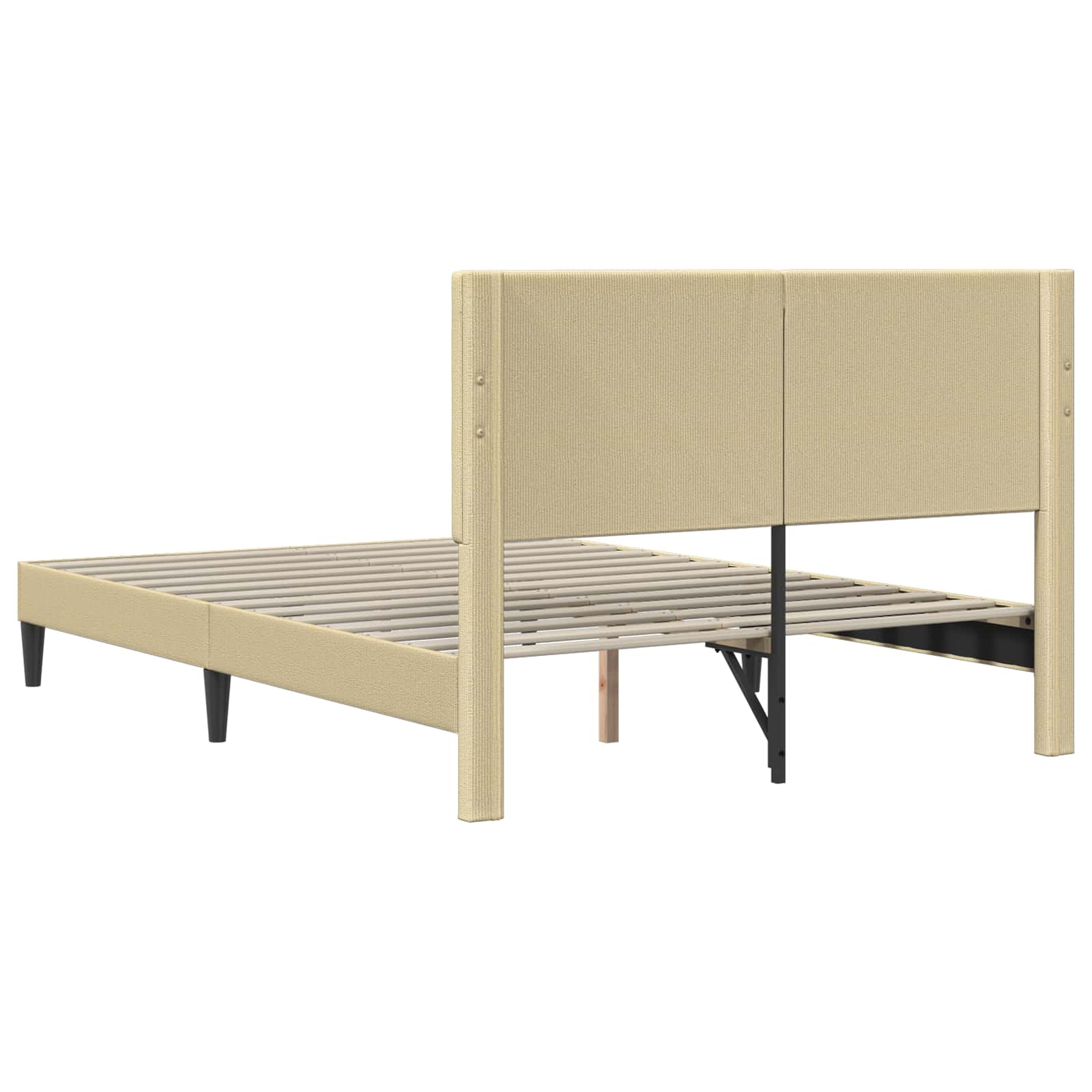 Struttura del letto Grigio Verde Chiaro 120 x 190 cm | homemem39