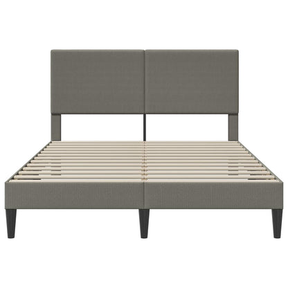 Struttura del letto Grigio Chiaro 120 x 200 cm Tessuto in Cords | homemem39