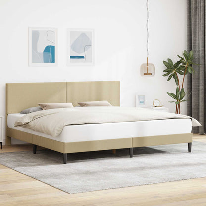 Struttura del letto Grigio Verde Chiaro 200 x 200 cm