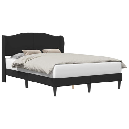 Struttura del letto con testiera Nero 120 x 200 cm Similpelle | homemem39