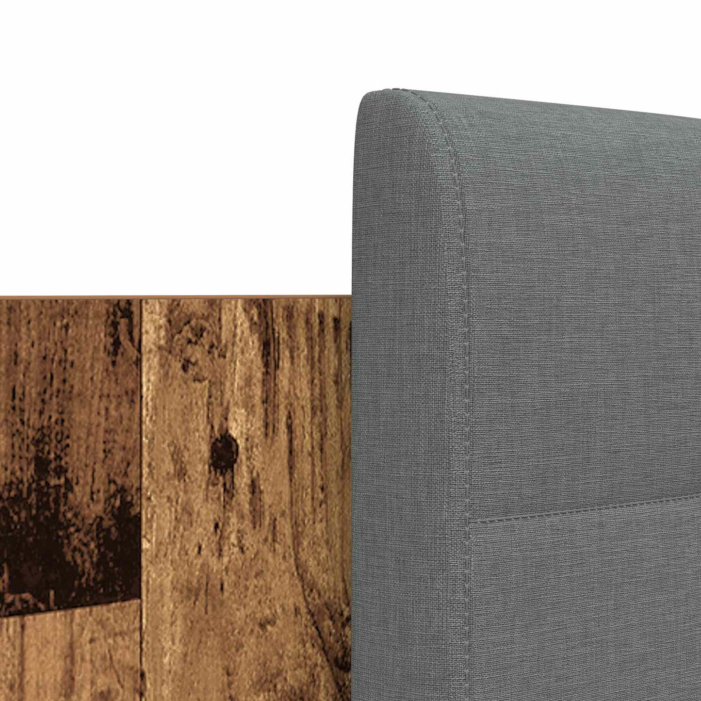 Struttura letto con testata Legno vecchio 140 x 200 cm | homemem39