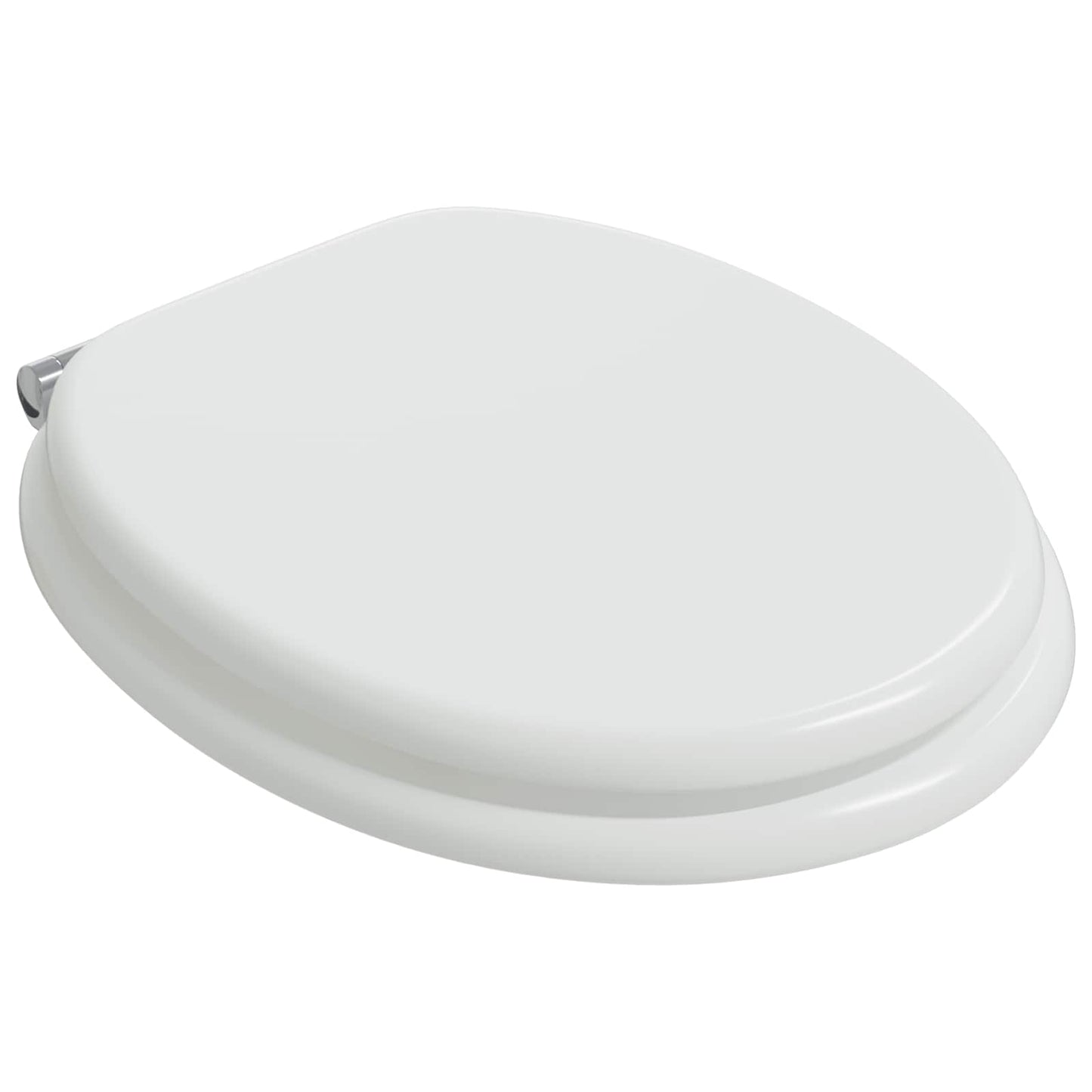 Sedile per toilette con chiusura morbida 2 pcs Bianco