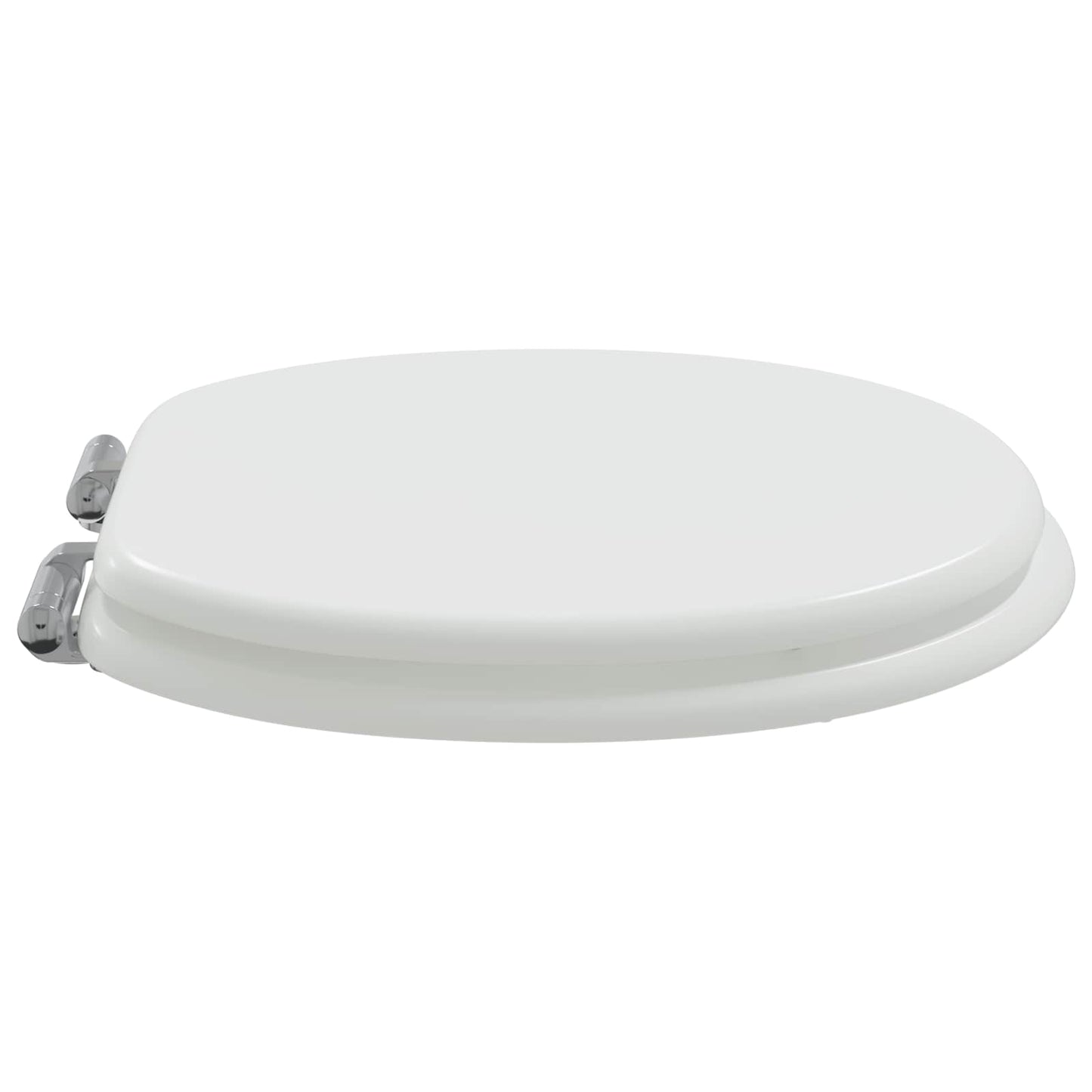 Sedile per toilette con chiusura morbida 2 pcs Bianco | homemem39