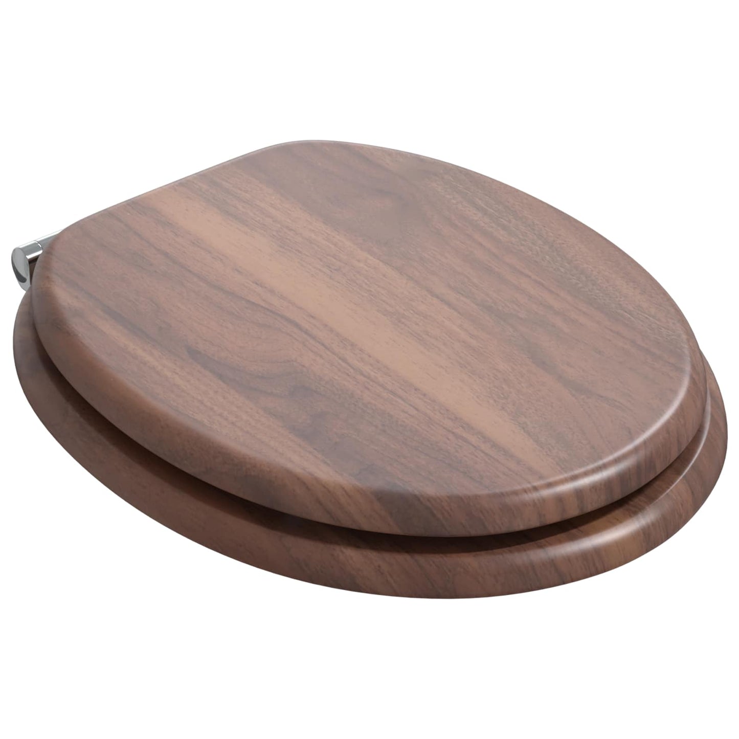 Sedile per toilette con chiusura morbida 2 pcs Marrone | homemem39