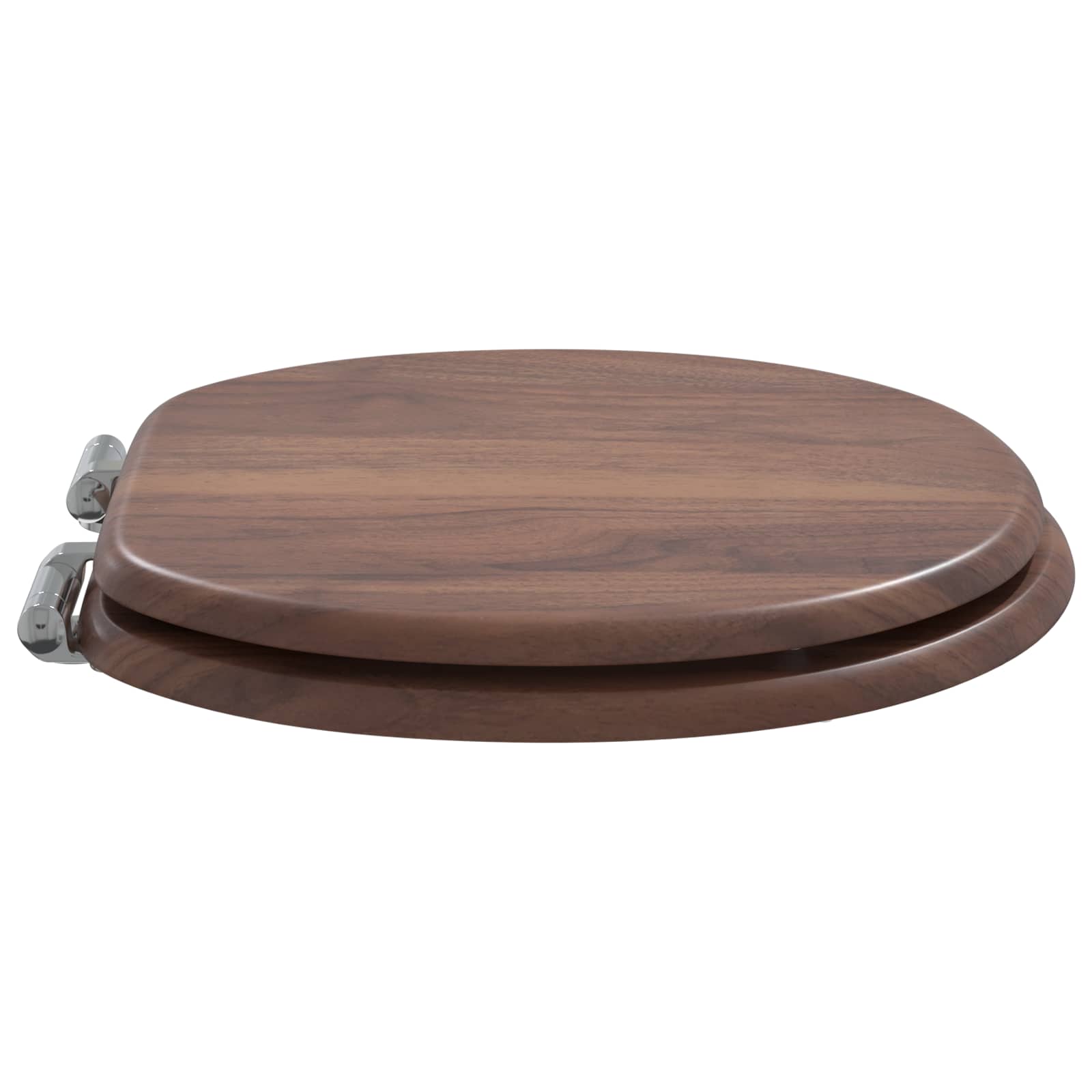 Sedile per toilette con chiusura morbida 2 pcs Marrone | homemem39