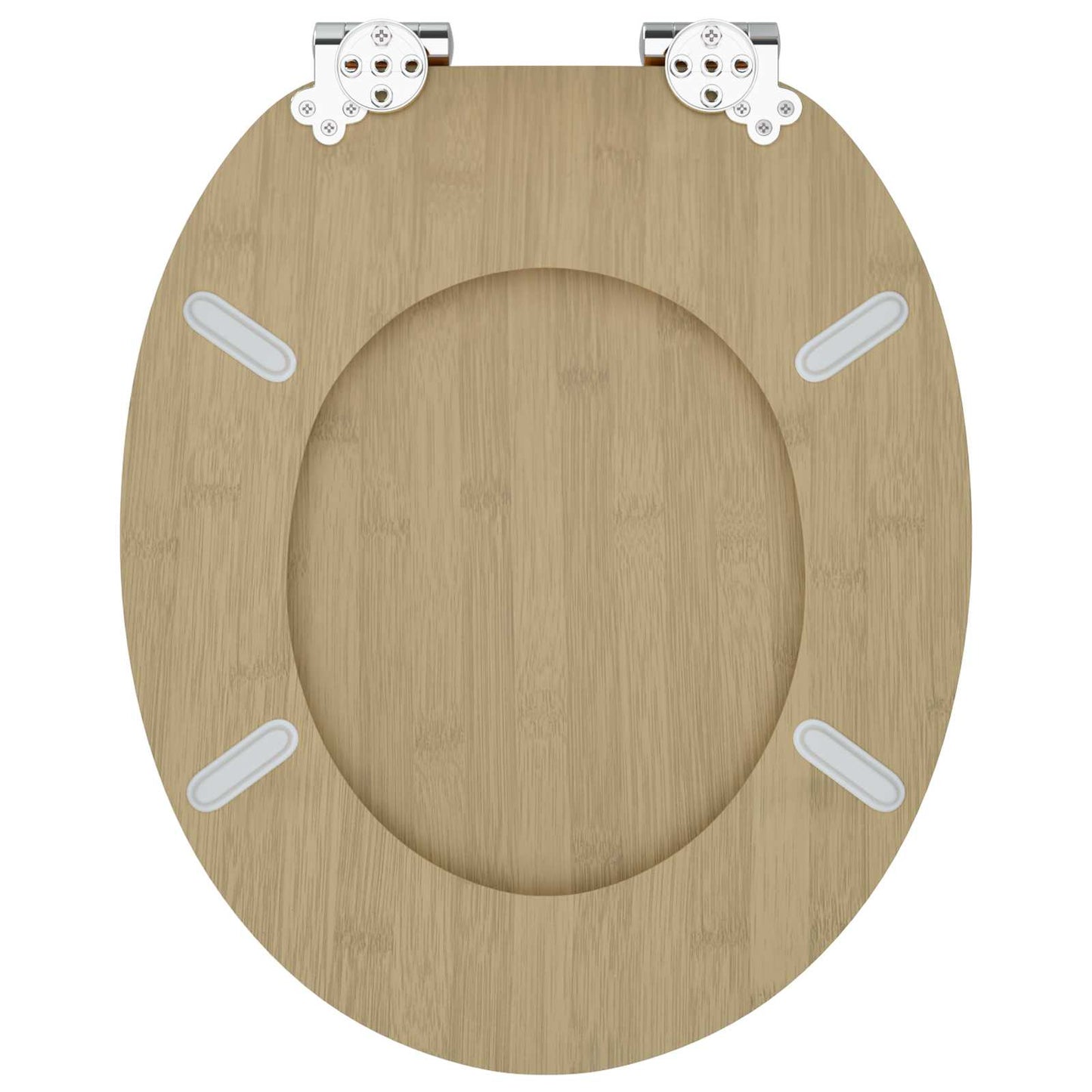 Sedile per toilette con chiusura morbida 2 pcs 44 x 38 cm | homemem39