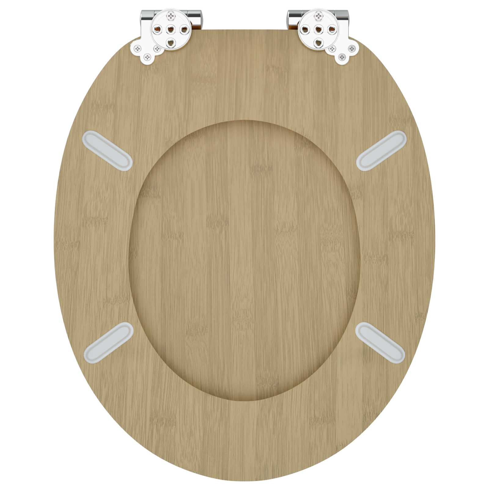 Sedile per toilette con chiusura morbida 2 pcs 44 x 38 cm | homemem39