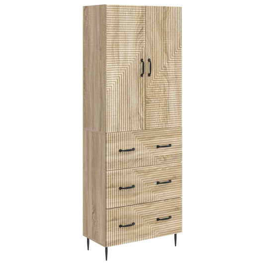 Set di armadi 2 pcs Rovere Sonoma 66 x 34,5 x 90 cm | homemem39