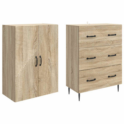 Set di armadi 2 pcs Rovere Sonoma 66 x 34,5 x 90 cm | homemem39