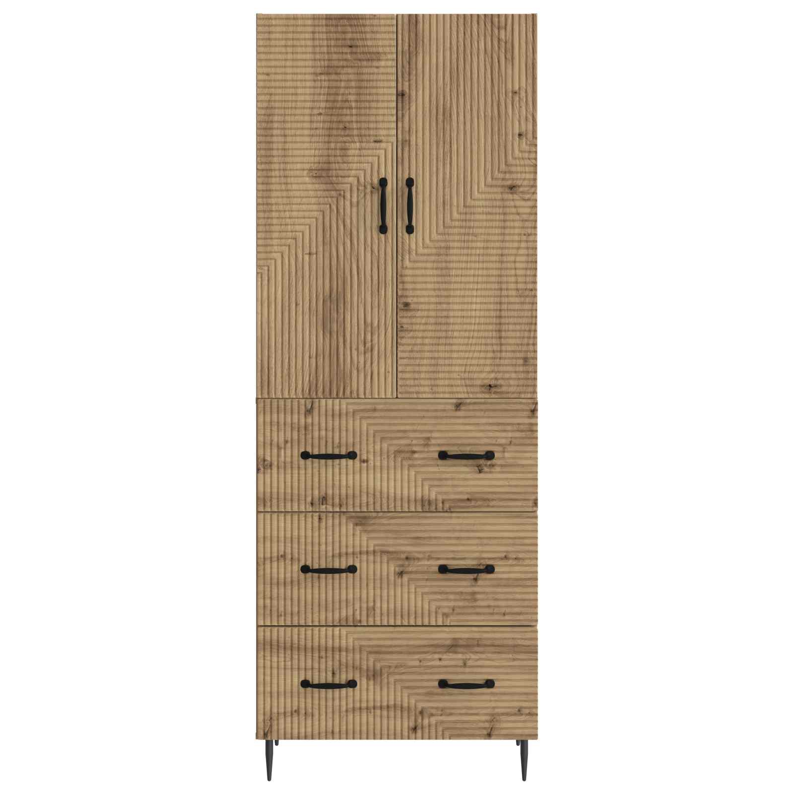 Set di armadi 2 pcs Rovere Artigianale 66 x 34,5 x 90 cm | homemem39