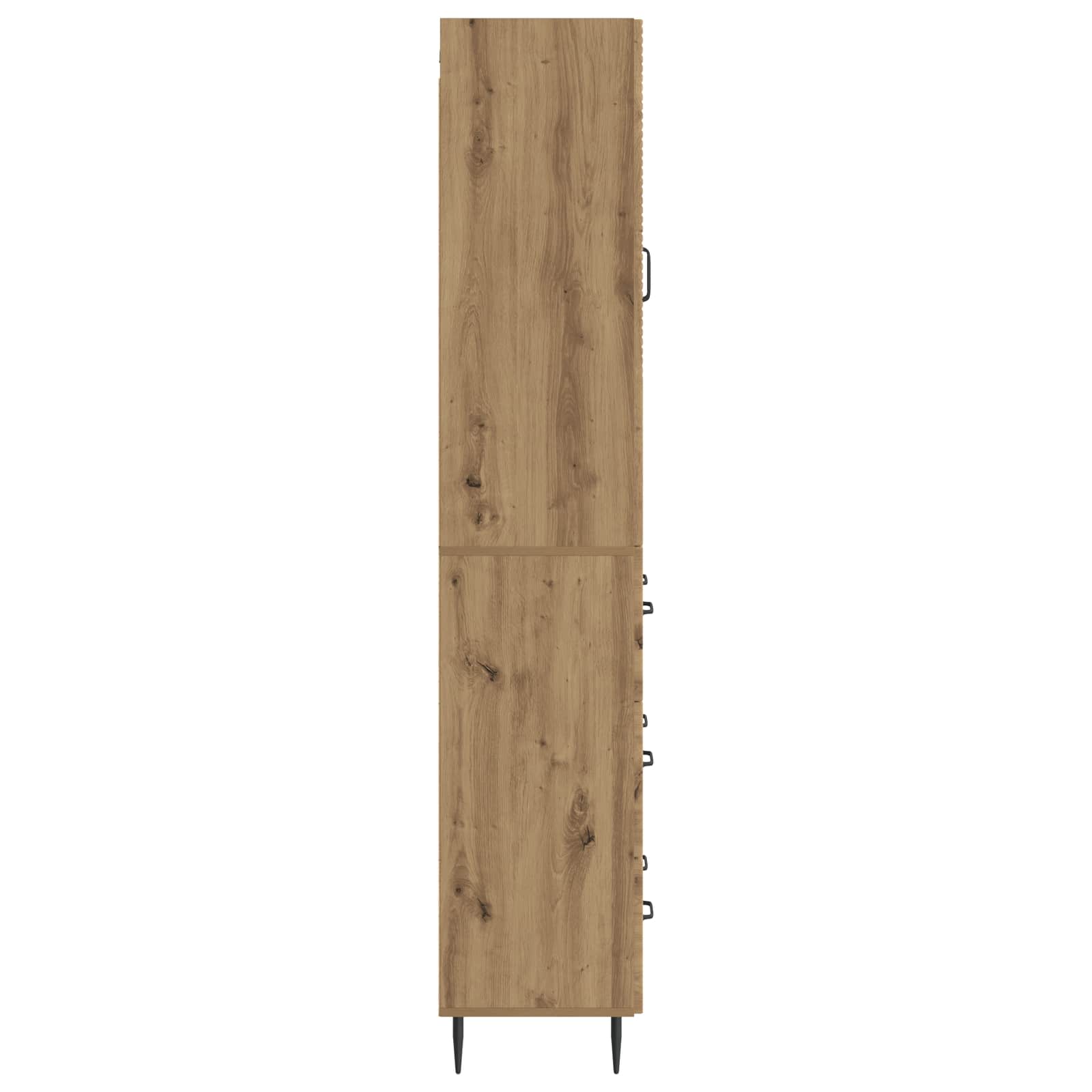 Set di armadi 2 pcs Rovere Artigianale 66 x 34,5 x 90 cm | homemem39