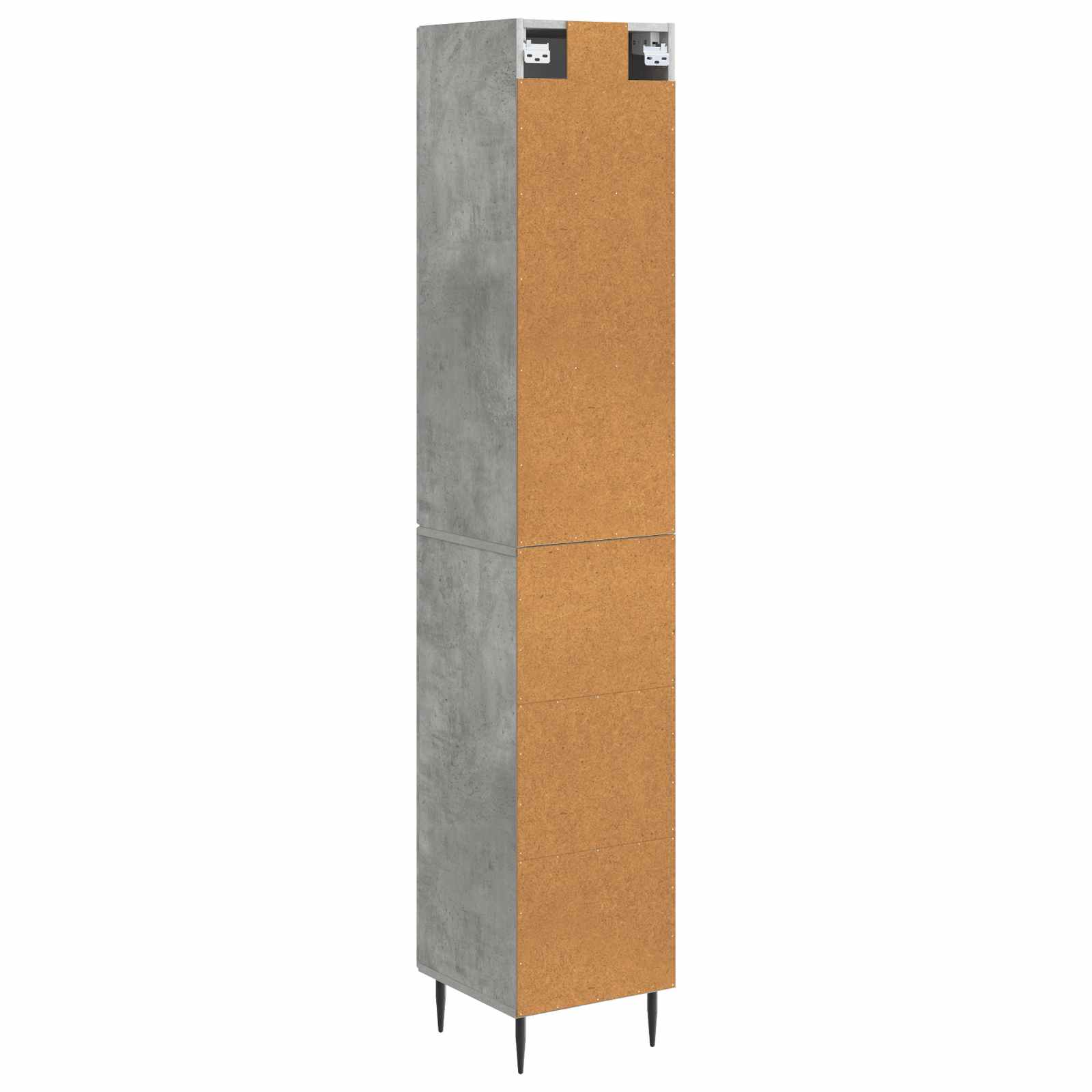 Set di armadi 2 pcs Grigio Cemento 33 x 34,5 x 90 cm | homemem39