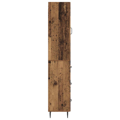 Set di armadi 2 pcs Legno antico 33 x 34,5 x 90 cm | homemem39