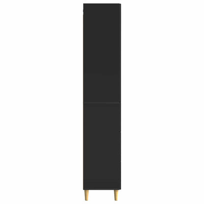 Set di armadi 2 pcs Nero 66 x 34,5 x 90 cm Legno ingegnerizzato | homemem39