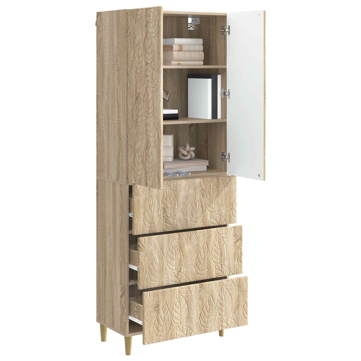 Set di armadi 2 pcs Rovere Sonoma 66 x 34,5 x 90 cm | homemem39