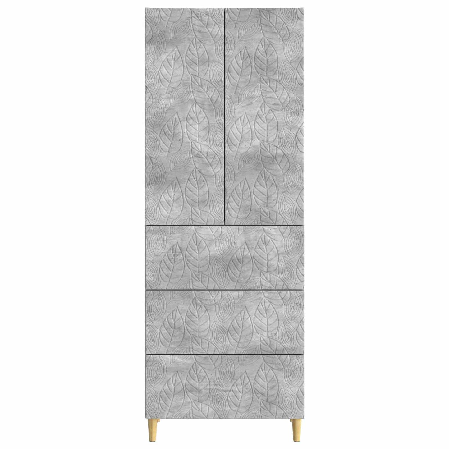 Set di armadi 2 pcs Grigio Cemento 66 x 34,5 x 90 cm | homemem39