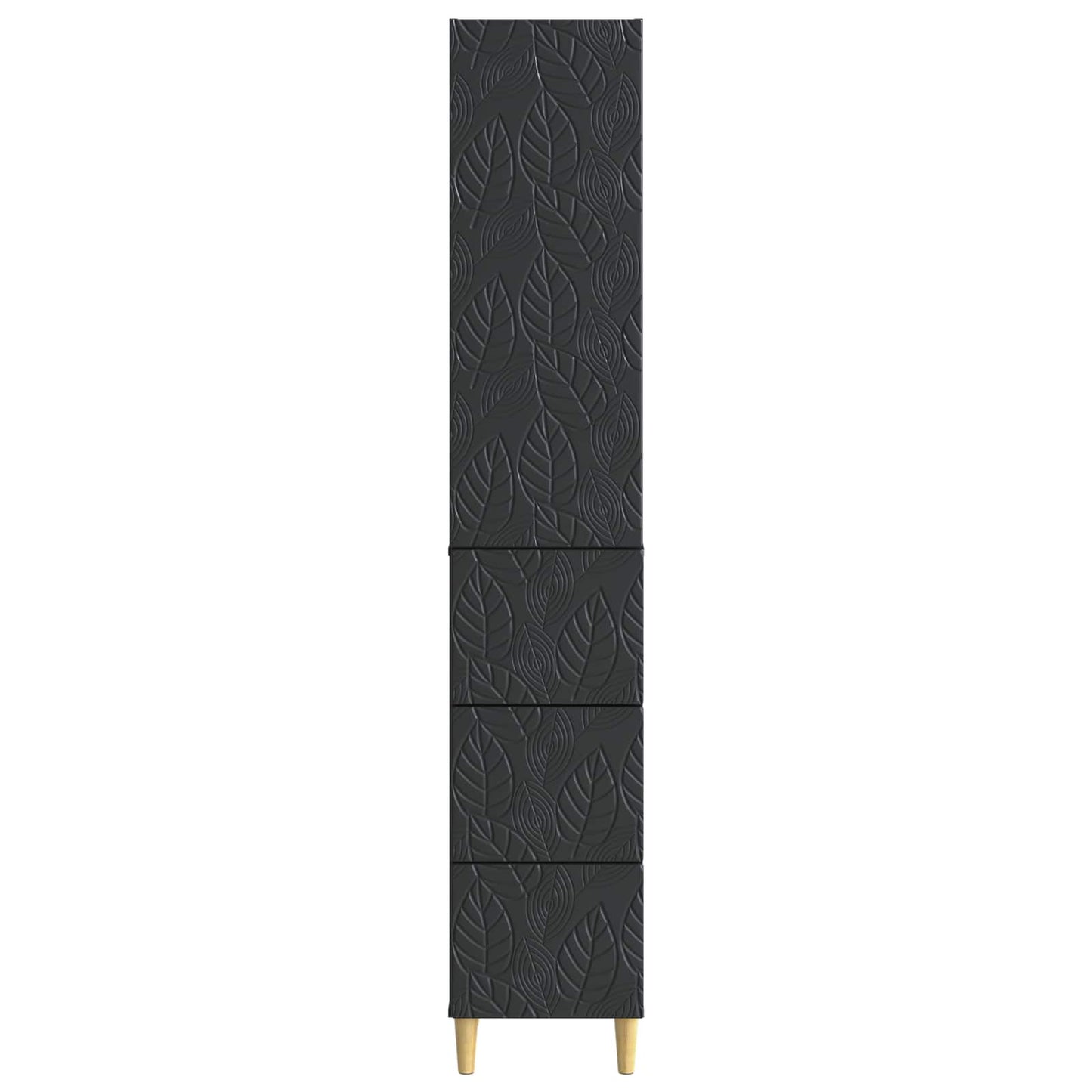 Set di armadi 2 pcs Nero 33 x 34,5 x 90 cm Legno ingegnerizzato | homemem39