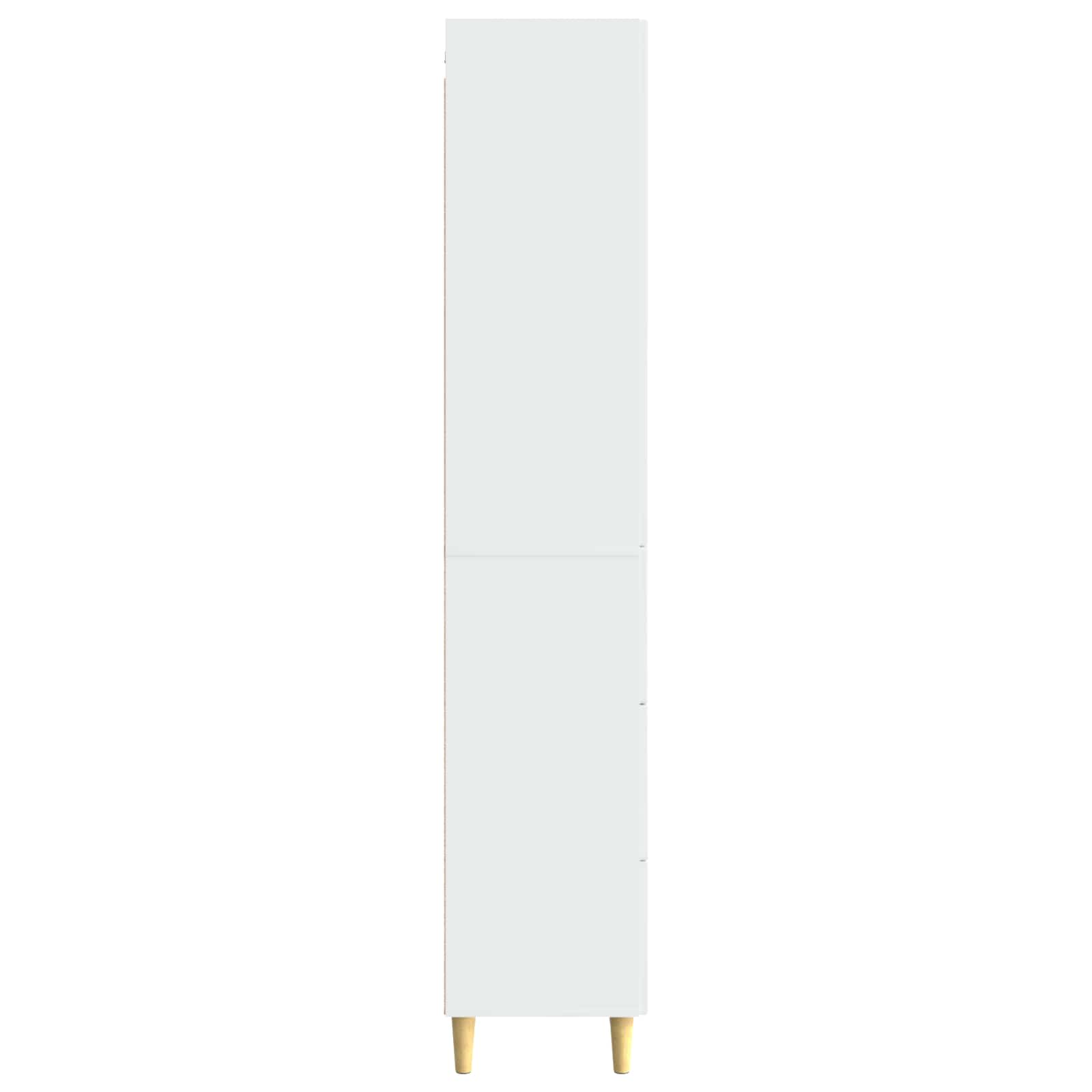 Set di armadi 2 pcs Bianco Lucido 33 x 34,5 x 90 cm | homemem39