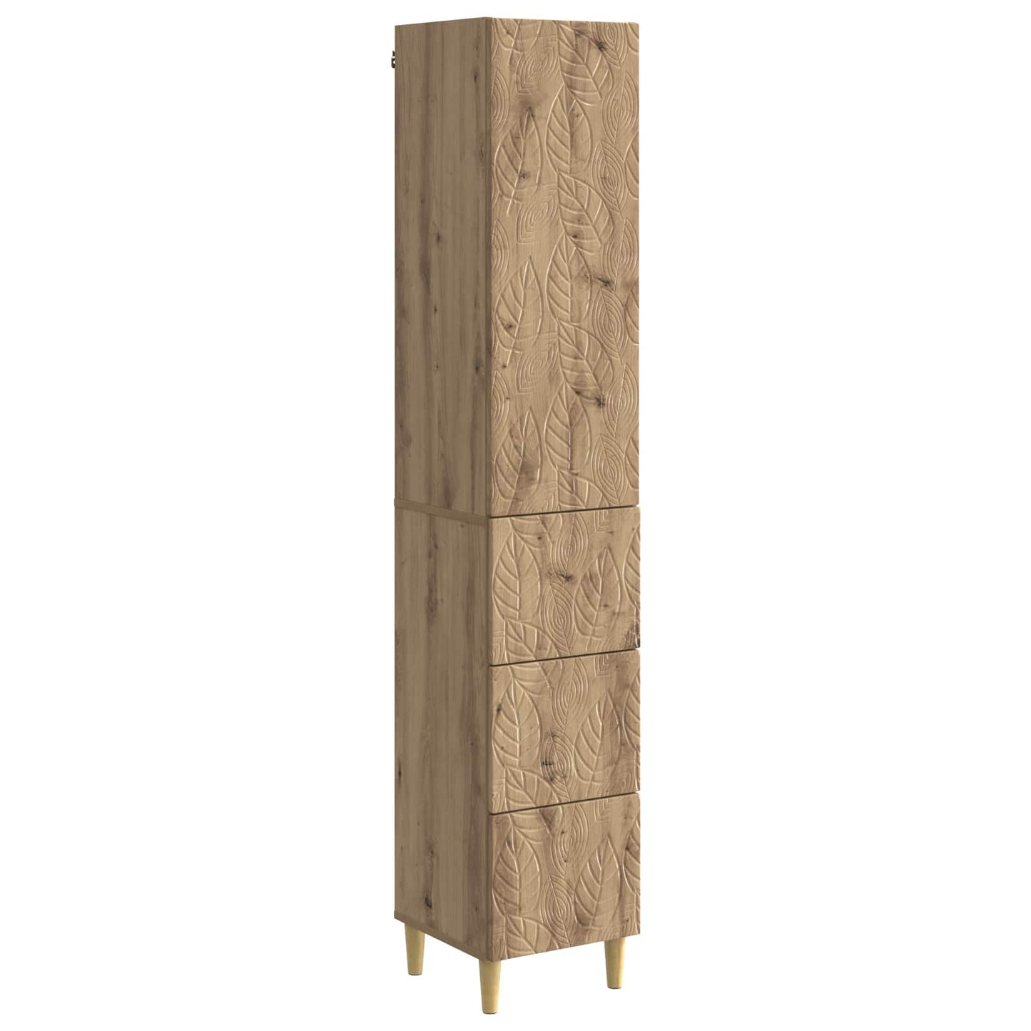 Set di armadi 2 pcs Rovere Artigianale 33 x 34,5 x 90 cm | homemem39