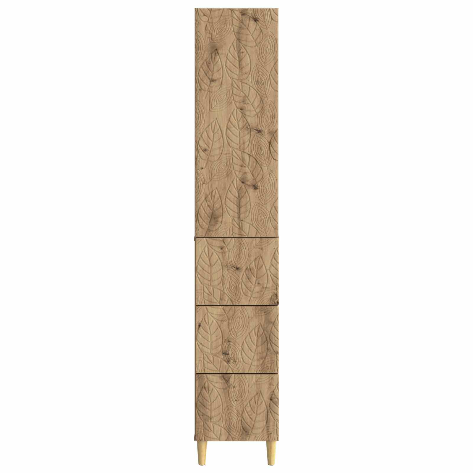 Set di armadi 2 pcs Rovere Artigianale 33 x 34,5 x 90 cm | homemem39