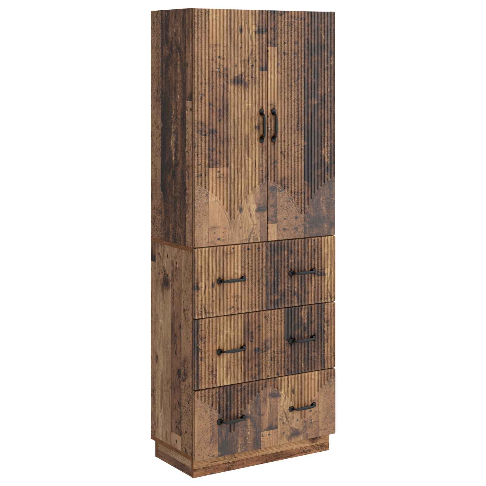 Set di armadi 2 pcs Legno antico 66 x 34,5 x 87 cm | homemem39