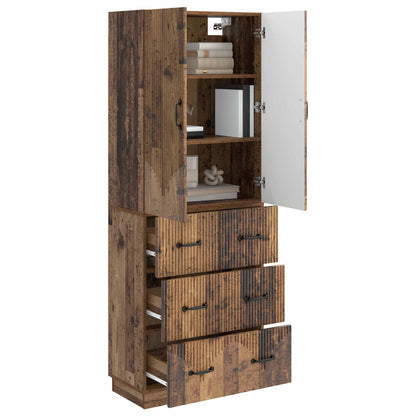 Set di armadi 2 pcs Legno antico 66 x 34,5 x 87 cm | homemem39