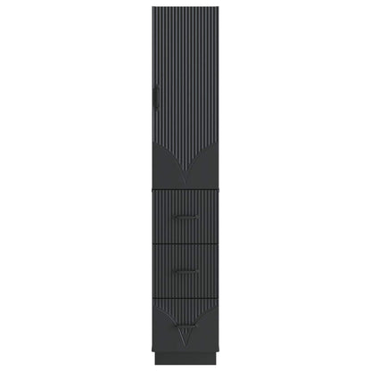 Set di armadi 2 pcs Nero 33 x 34,5 x 87 cm Legno ingegnerizzato | homemem39