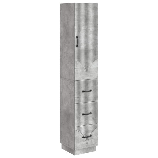 Set di armadi 2 pcs Grigio Cemento 33 x 34,5 x 87 cm | homemem39