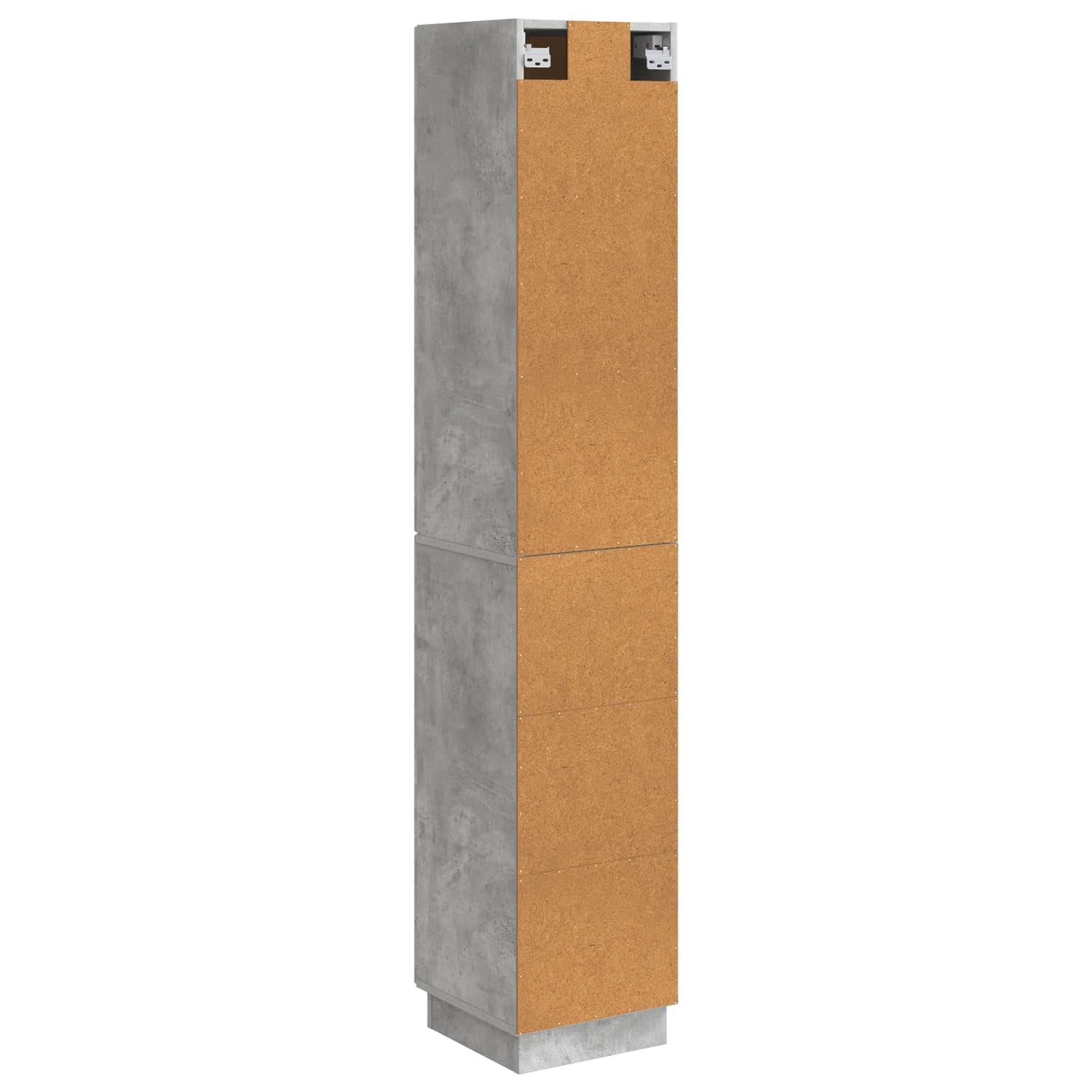 Set di armadi 2 pcs Grigio Cemento 33 x 34,5 x 87 cm | homemem39