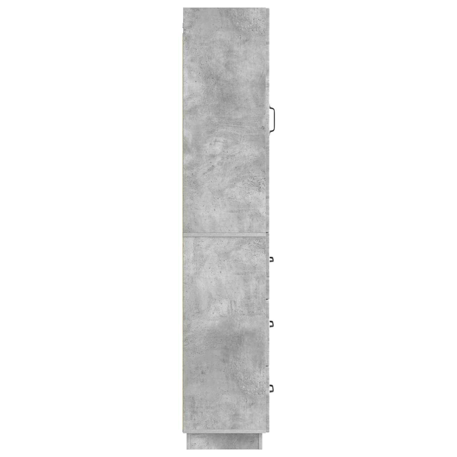 Set di armadi 2 pcs Grigio Cemento 33 x 34,5 x 87 cm | homemem39