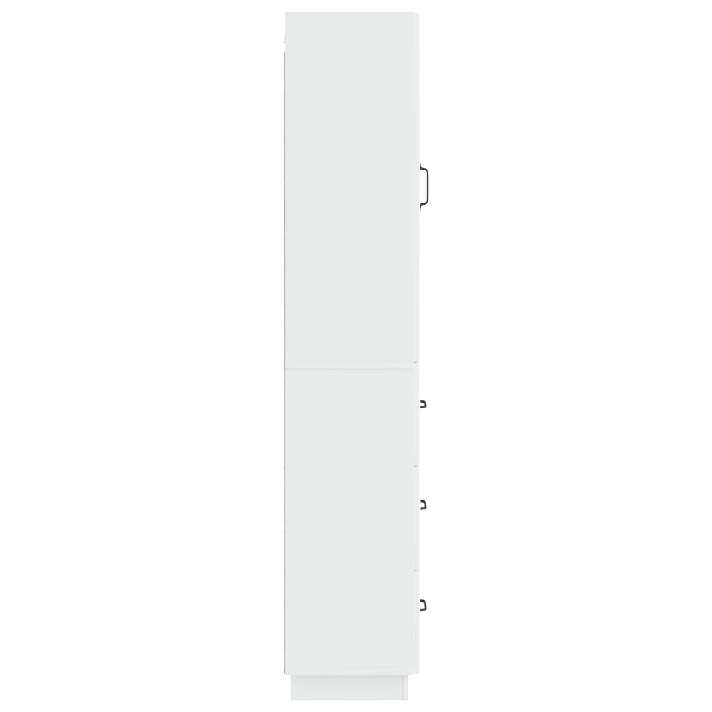 Set di armadi 2 pcs Bianco Lucido 33 x 34,5 x 87 cm | homemem39