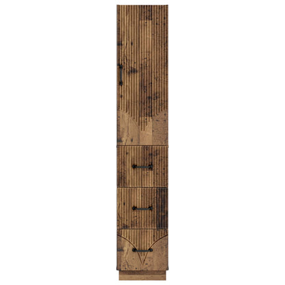 Set di armadi 2 pcs Legno antico 33 x 34,5 x 87 cm | homemem39