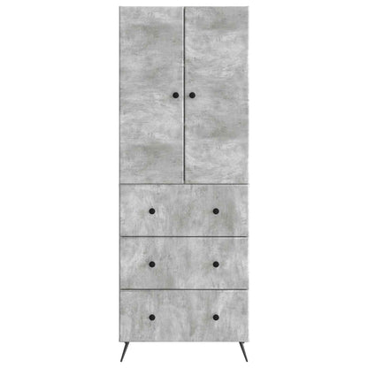 Set di armadi 2 pcs Grigio Cemento 66 x 34,5 x 90 cm | homemem39