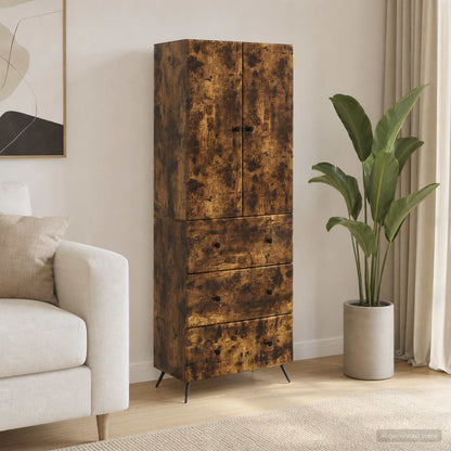 Set di armadi 2 pcs Rovere Fumo 66 x 34,5 x 90 cm | homemem39