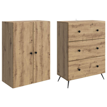 Set di armadi 2 pcs Rovere Artigianale 66 x 34,5 x 90 cm | homemem39