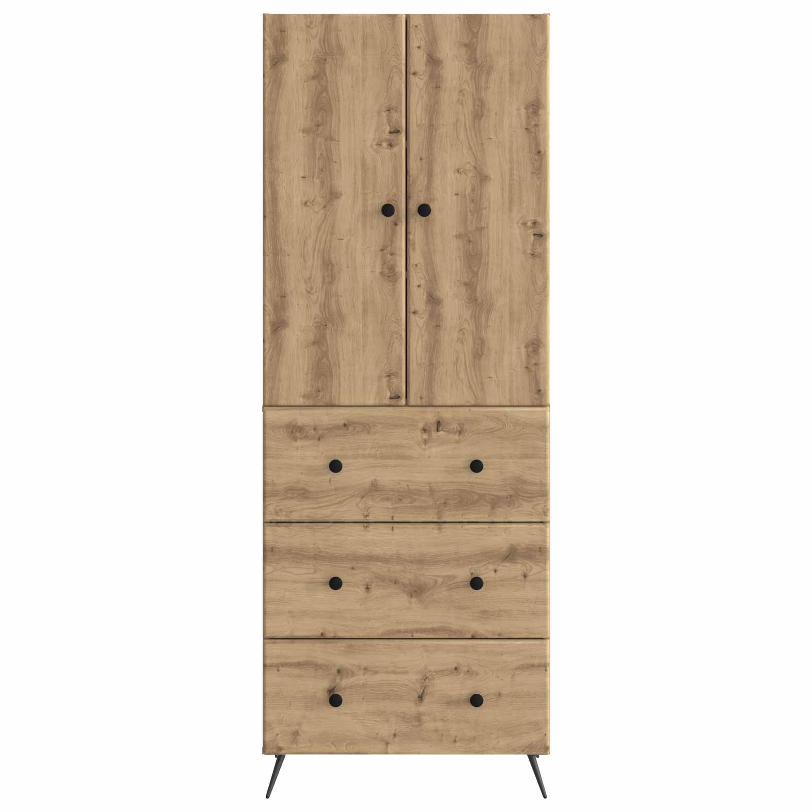 Set di armadi 2 pcs Rovere Artigianale 66 x 34,5 x 90 cm | homemem39