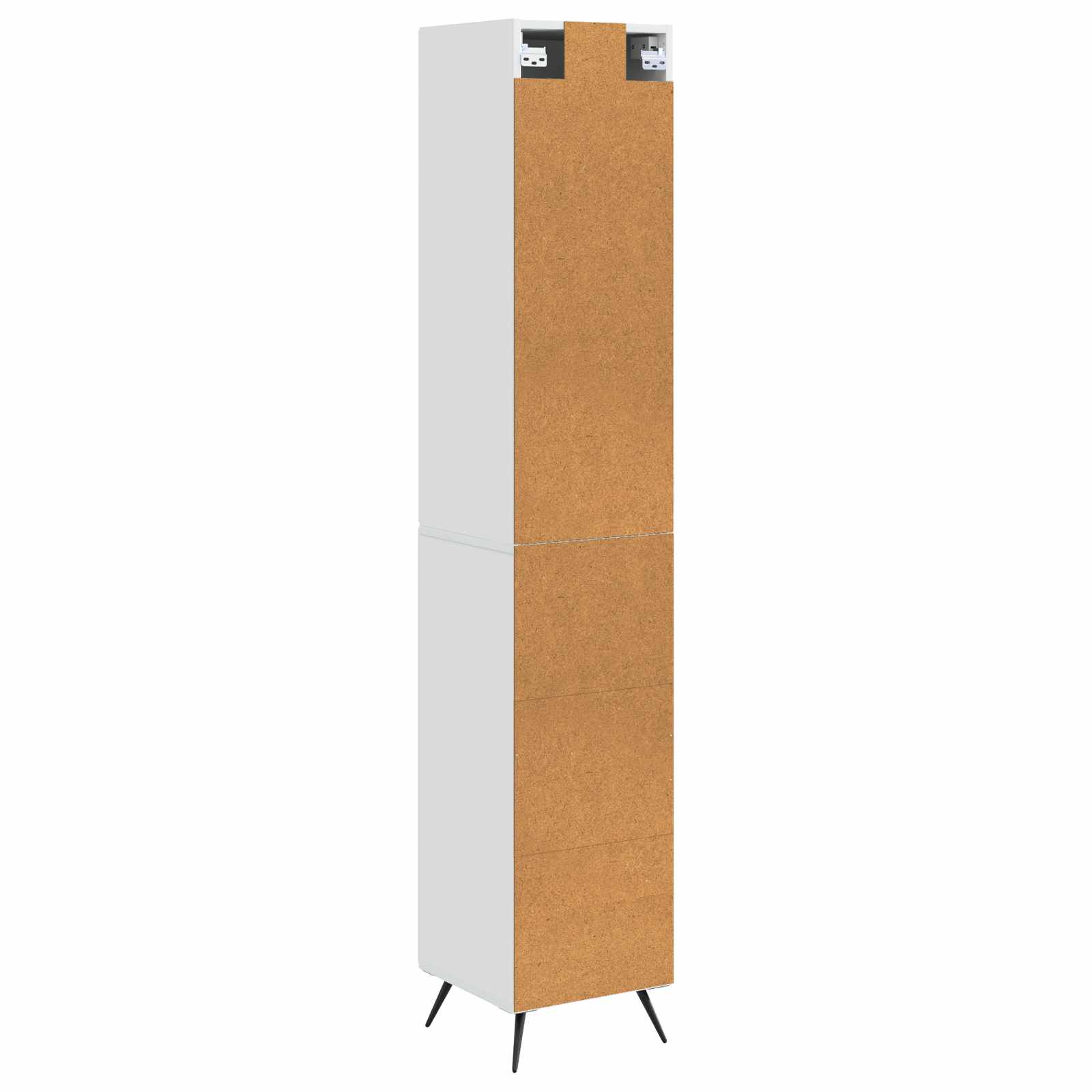 Set di armadi 2 pcs Bianco Lucido 34,5 x 34,5 x 90 cm | homemem39