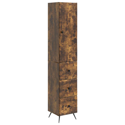 Set di armadi 2 pcs Rovere Fumo 34,5 x 34,5 x 90 cm | homemem39