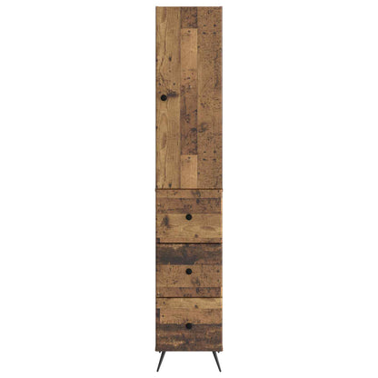 Set di armadi 2 pcs Legno antico 34,5 x 34,5 x 90 cm | homemem39