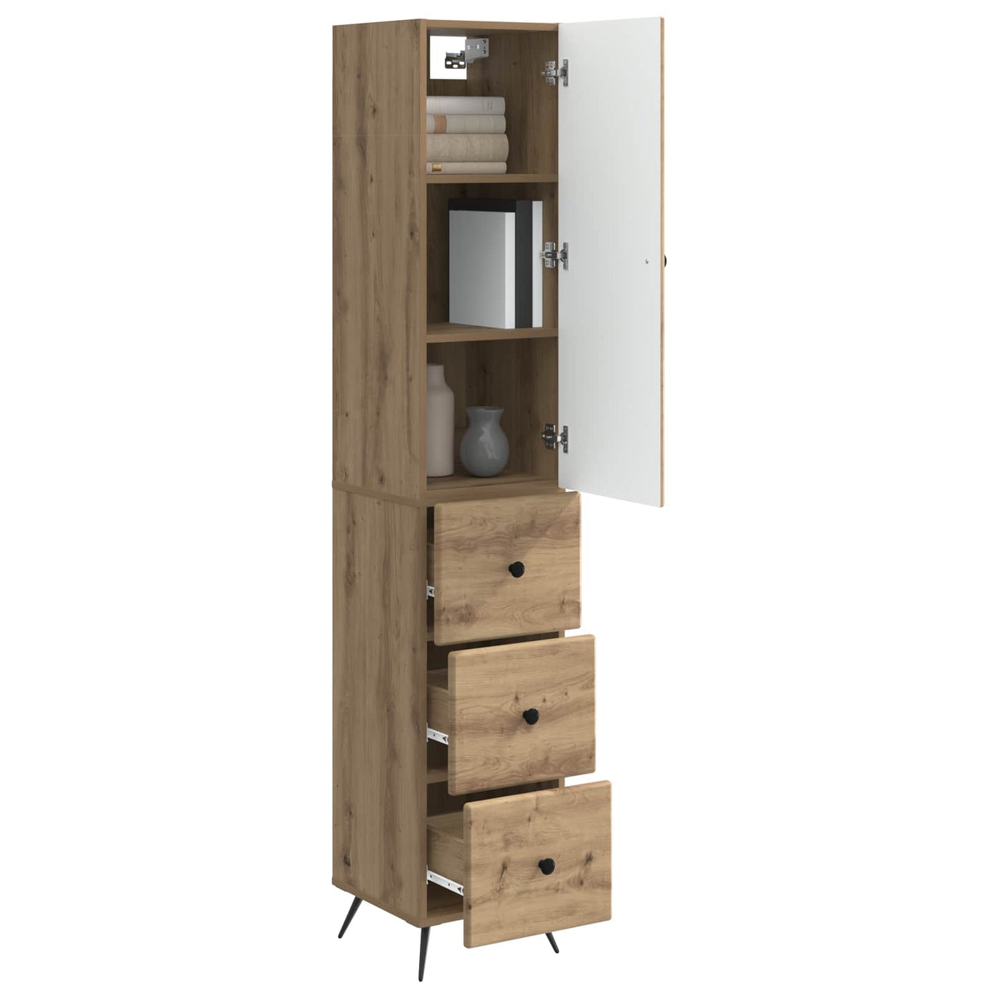 Set di armadi 2 pcs Rovere Artigianale 34,5 x 34,5 x 90 cm | homemem39