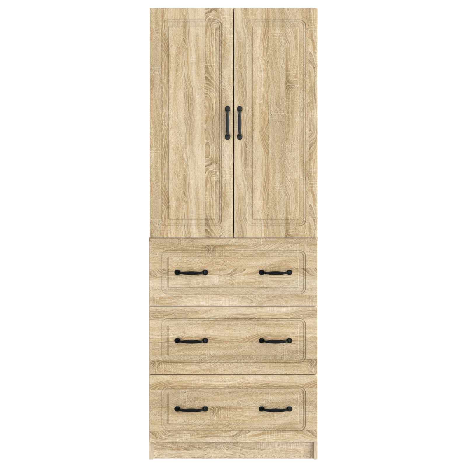 Set di armadi 2 pcs Rovere Sonoma 66 x 34,5 x 87 cm | homemem39