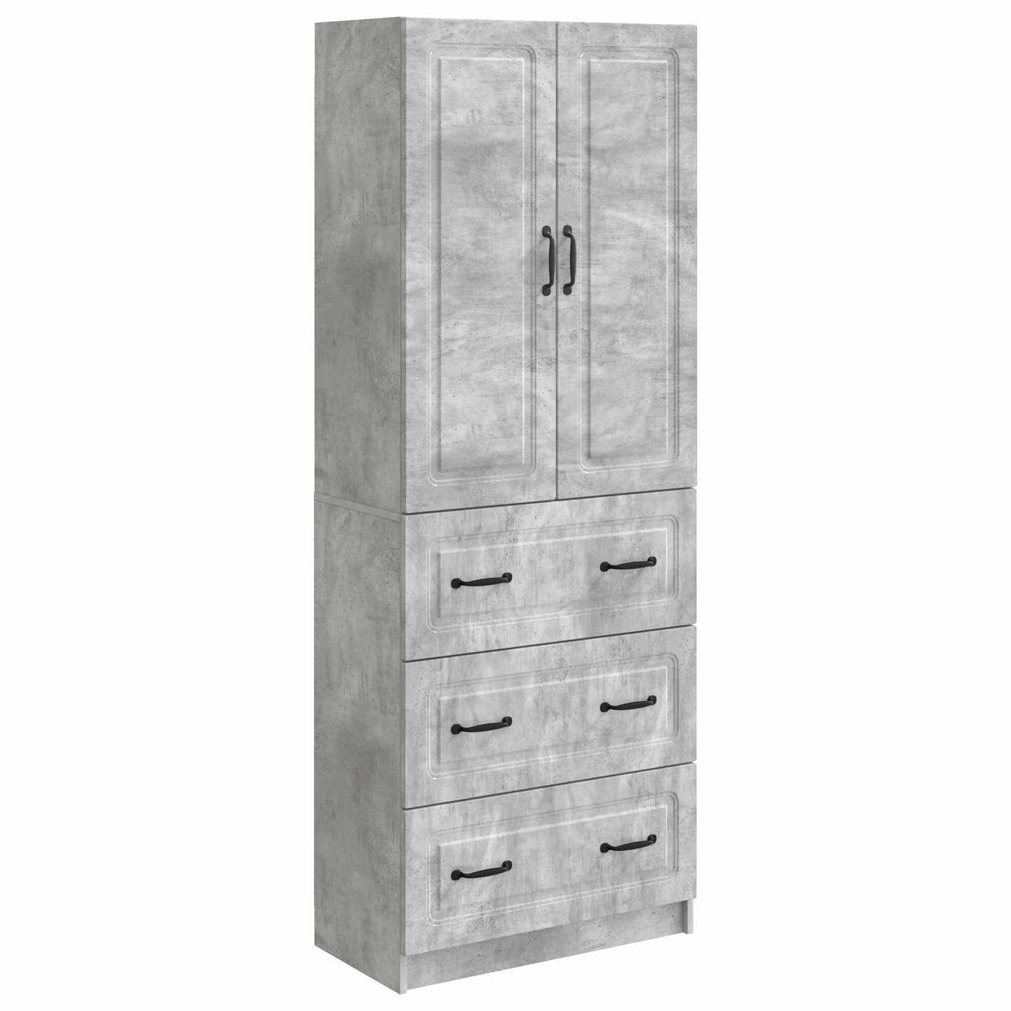 Set di armadi 2 pcs Grigio Cemento 66 x 34,5 x 87 cm | homemem39